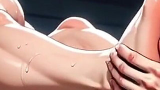 Old Woman Humiliated by Muscular Woman Foot Worship in Gym