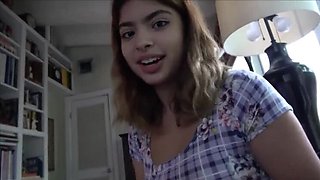 Sexy Latina Teen Hazel Heart Gets Schooled By Step Brother Alex Adams - Family Therapy POV