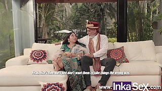 Hindu Cougar Gets Boned By Her Spouse's Twins