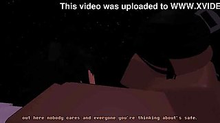 Roblox Demon Girl Dominates Monster Hunter with Rough Cowgirl Sex - Animated POV Blowjob & Deepthroat