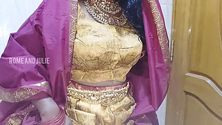Fist Night with shy young girl Meera Tamil Clear audio