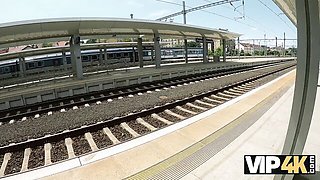 VIP 4K featuring Stanley Johnson and Kate Quinn's fake interview smut