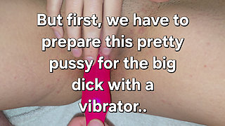 Hard Missionary Fuck and Vibrator Play by Cute Couple