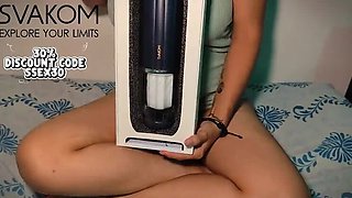 Stepbro Caught Using My Panties To Jerk Off - I Help Him Finish With A Blowjob