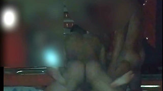 Married Karina having sex without a condom with two lovers - continued