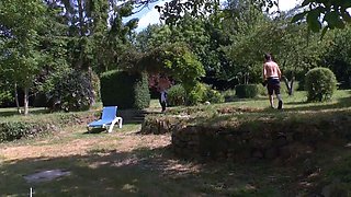 Nude in France, French MILF Louise Du Lac - Horny blonde