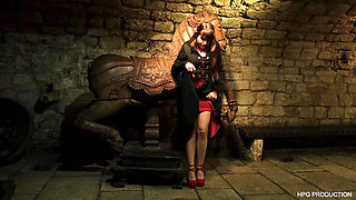 Luna Rival's Hairy Pussy Pounded