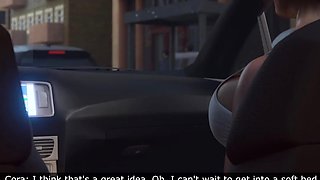 Stepson Fucks Stepmom In Bed, Husband Dozes Off Next To Them