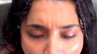 Voyeur Spies on Us While We Fuck in the Shower and Get Caught- Yasmina Khan