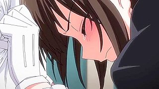 Attacking the cute maid and forcing her into sex