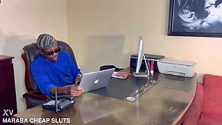African Cleaner Craves Raunchy Passion With Hardcore