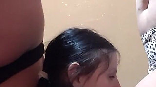 I Take Turns Licking the Pussies of My Crazy MILF Mistresses