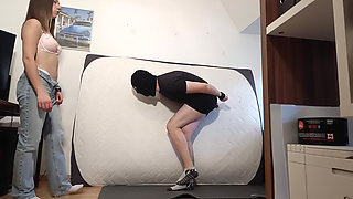 She's Destroying My Balls and I'm Defenseless