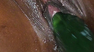 Tight creamy African pussy
