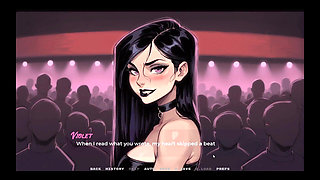 My New Girlfriend Taboo Hentai Game Ep. 41 BDSM Spanking with My Goth GF!