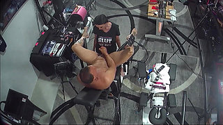 Strap on Stories - Daily Pegging Day 101 Overhead View - Fuck His Butt with Toys & a Lollipop