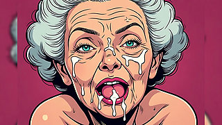 Vintage Cartoon Style Facials
