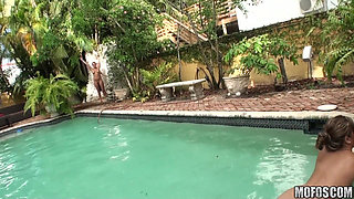 Real Slut Party - Horny Lynn Love & Roxy Hit the Beach Naked & Move Back to a Friend House to Fuck