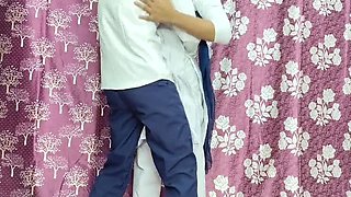 Hot Indian School Girl Puja Fucks Tight Pussy in Uniform - Desi Teen Anal Sex