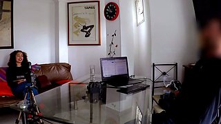 Latina teen does anal on first casting