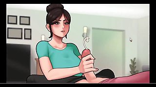 House chores anime fun