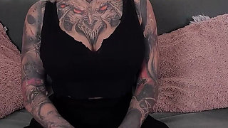 Big Tits Tattooed Ivana Hyde Gets Fucked by Xander's Huge Dick!