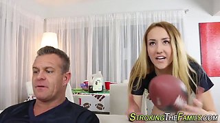 Teenager face sperm stepfather rod