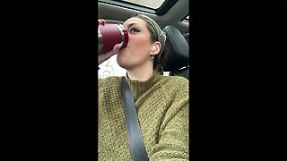 Financial Check in Call From the Car