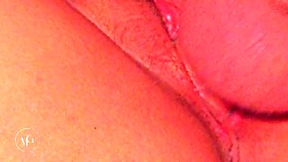 Close-Up Creamy Asian Pussy Pounding by Real Couple Gomez and Morticia
