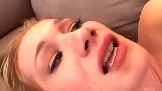 Blonde Bitch Gets Tight Ass Filled With A Monster Cock To A Mouth Cumshot - Manuel Ferrara And Katie Ray