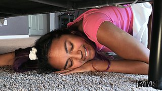 Perverted bimbo emotional adult scene