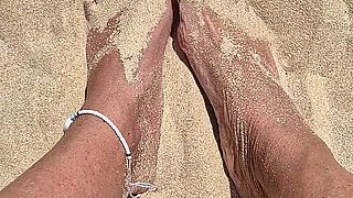 Feet in the Sand!