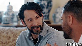 Hispanic and redhead teenage fucks stepdads