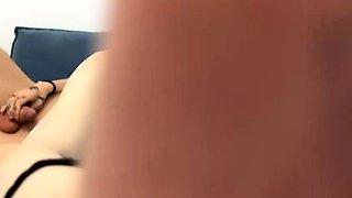 Cute emo teen get load of cum on belly after hard pounding l