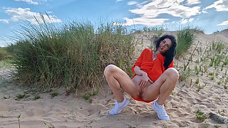 Outdoors Naked and Pissing Compilation Nicky Brill