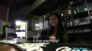 Fuck Hot Bar Girl - Pov amateur reality sex in public bar