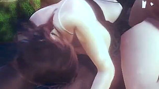Beauty Chick Get Hard Fuck - 3D Animation