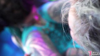 Illuz has a strapon to use on Anuskatzz