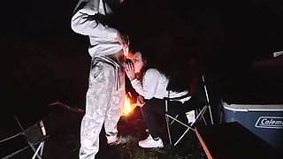 Mya Lane's Big Tits Wife Gets Rough Outdoor Fuck in Forest