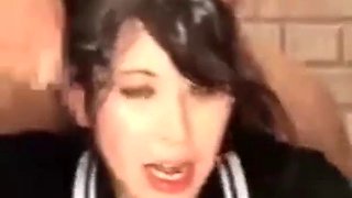 JAPANESE SPORTS NEWS FLASH ANCHOR FUCKED FROM BEHIND: Blowjob, Big Tits  Eporner Porn