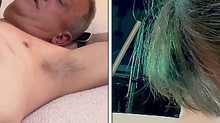 Granny Carmen's Blue Angel Stripper Cock Sucker 72323fap