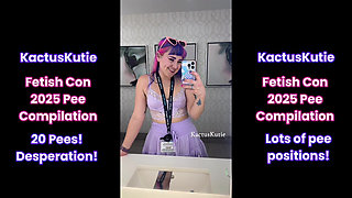 Fetishcon 2025 Pee Compilation