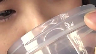 Reia Hoshino, the Queen of Saliva, Plays with Her Naughty Tongue for You