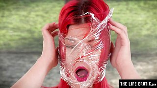 TLE featuring goddess's high heels action