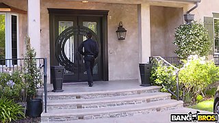 Squirting Naughty Babysitter Gets Pounded