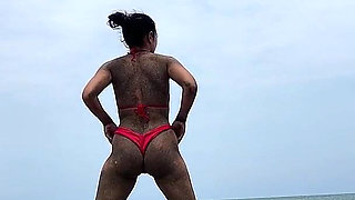 Buried in the Sand & Beach Yoga - Double the Show
