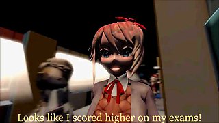 DDLC girls farting animation