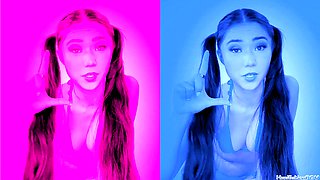 Amateur Webcam Teen Flashes Masturbates