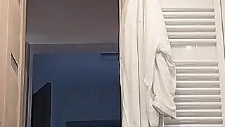 Latina with Big Ass, Hairy Pussy, Big Tits, Big Ass. Horny MILF Strips and Masturbates with Moans.