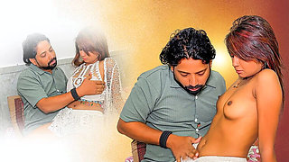 Desi Teen Sister-in-Law Fucked Hard by Brother-in-Law While Sister Away - Rough Doggy Style & Dirty Talk